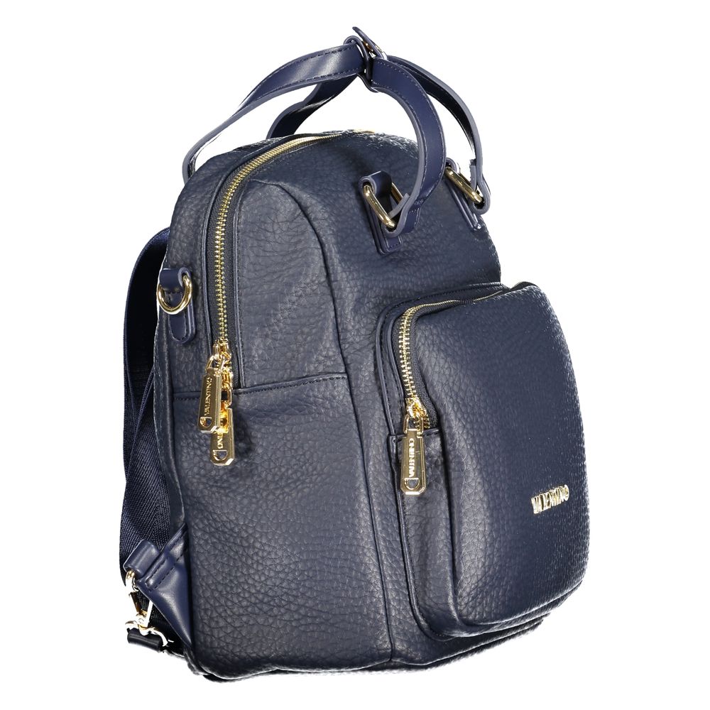 Front view with bag zipped and handles upright.