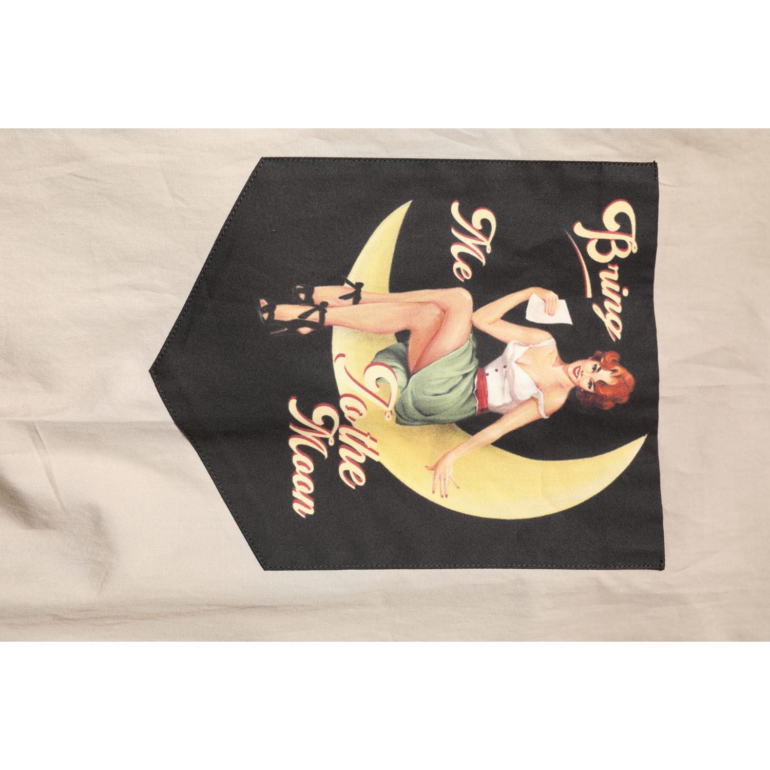 Dolce & Gabbana Beige Pin Up Print MARTINI Men Casual Shirt