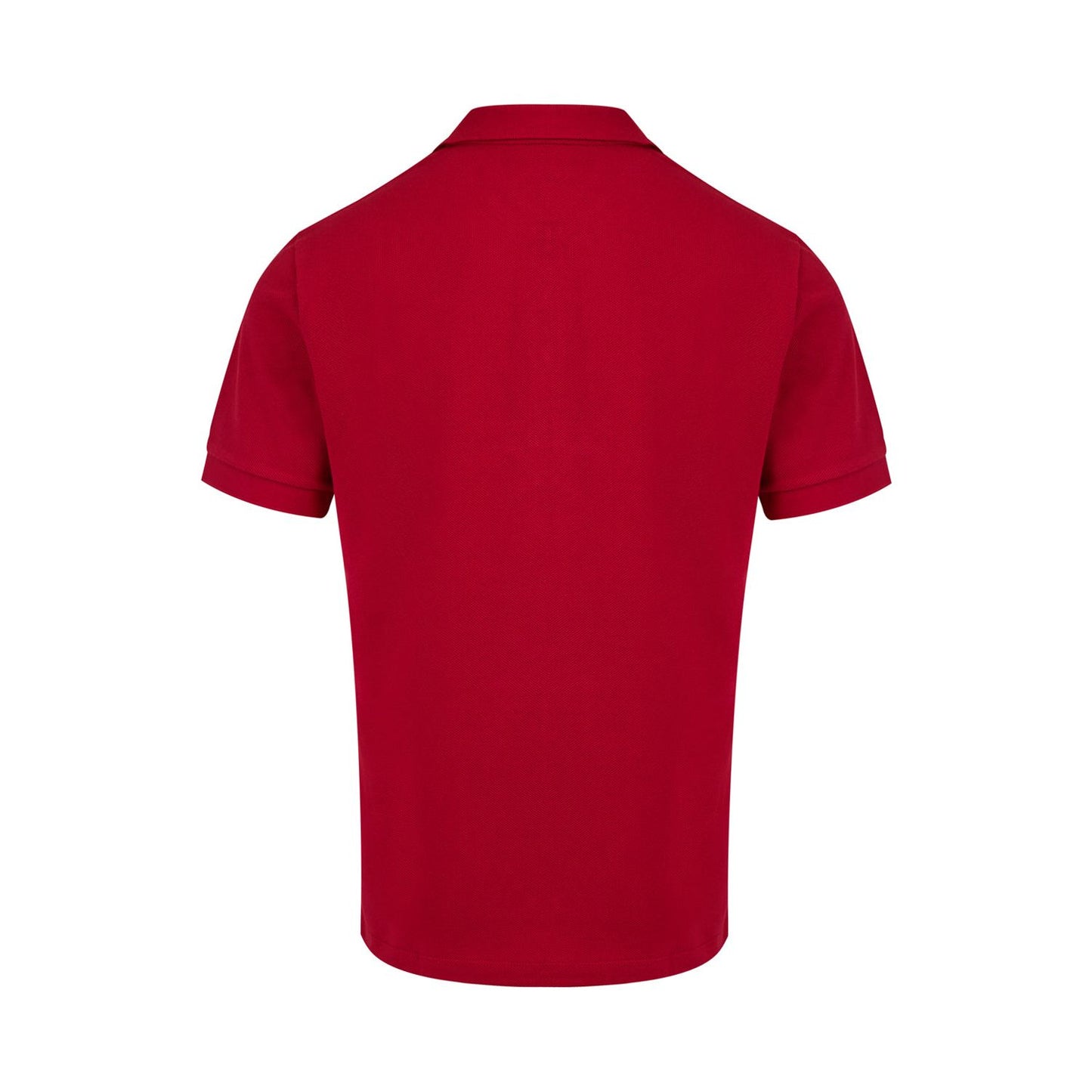 Burberry Red Cotton Collared Polo Shirt