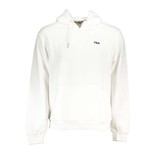 Fila Chic White Cotton Blend Hooded Sweater FI-25811-M