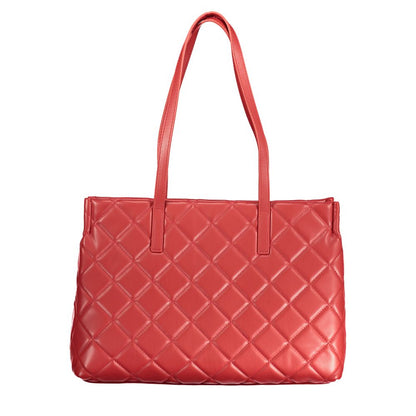 Mario Valentino Red Polyethylene Handbag