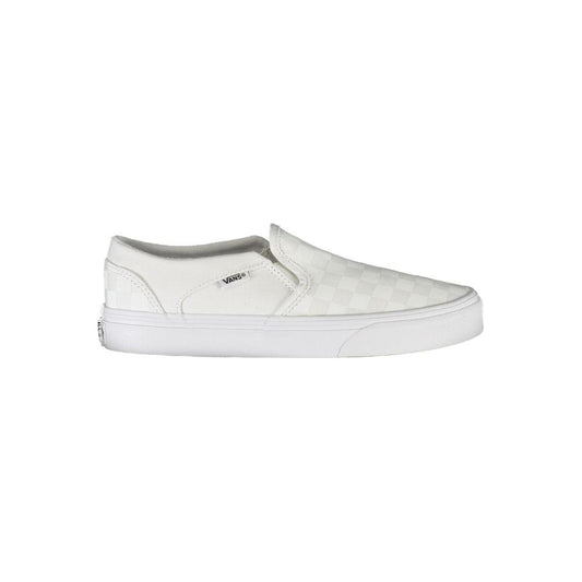 Vans White Polyester Sneaker