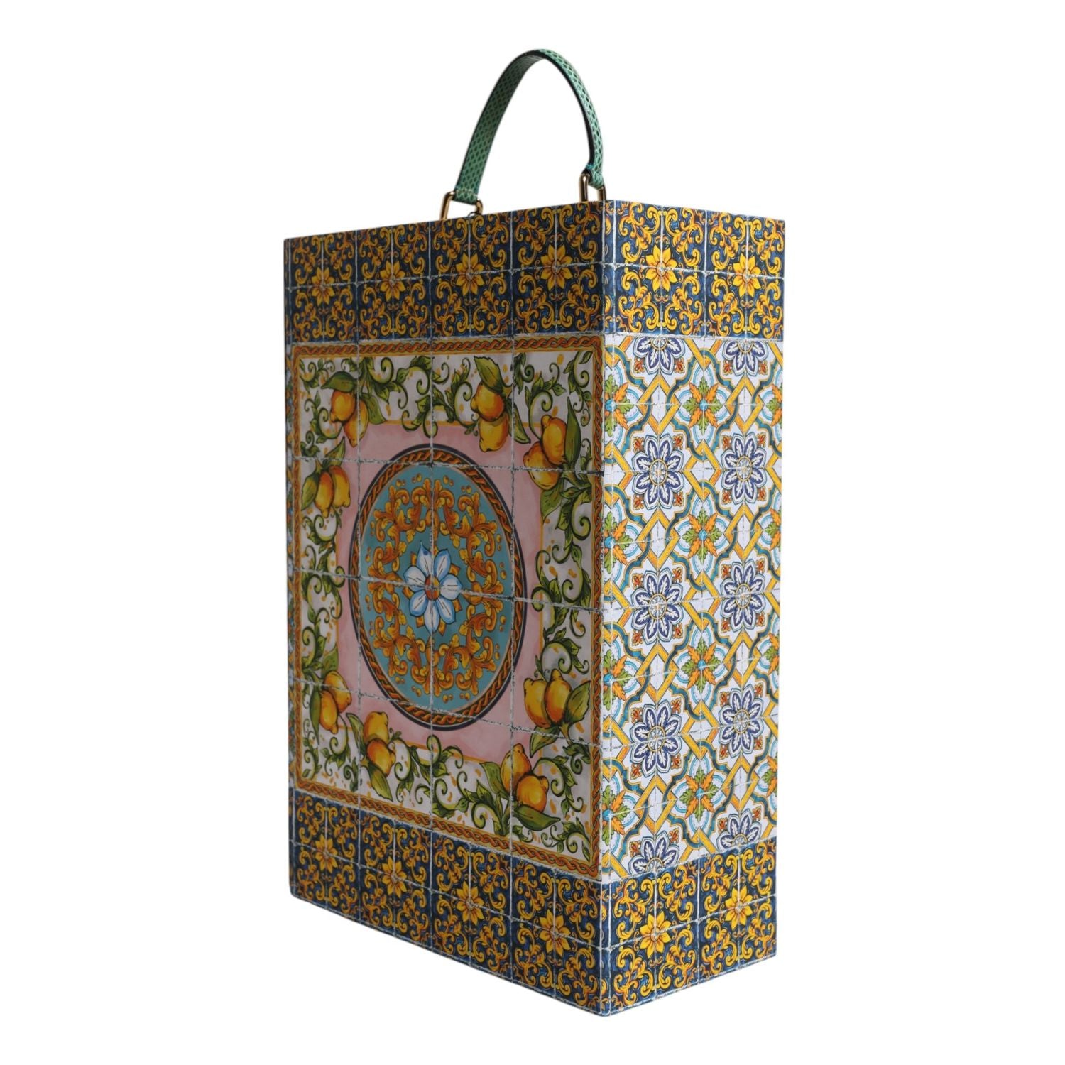 Dolce & Gabbana Black Dress Ceramic Porcelain Fashion Leather Sicily Dolls