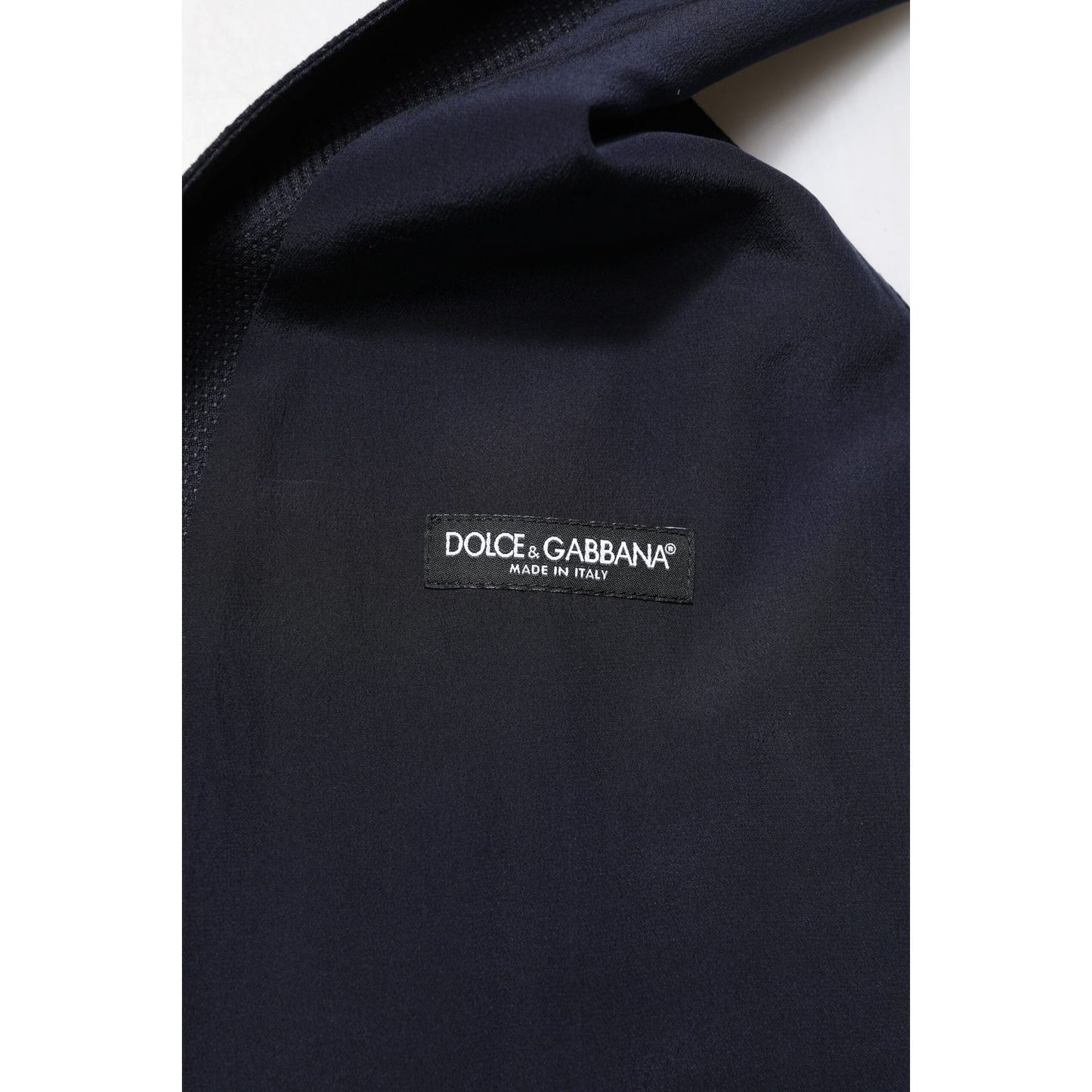 Dolce & Gabbana Black Wool Waistcoat Dress Formal Vest TSH87809-56