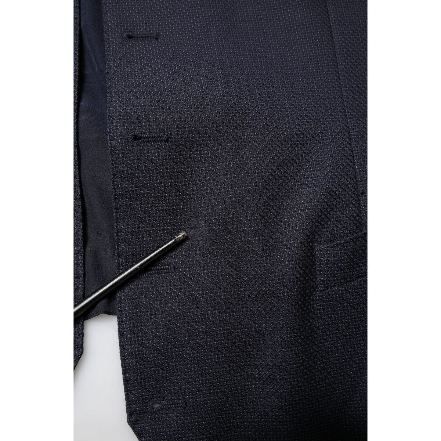 Dolce & Gabbana Black Wool Waistcoat Dress Formal Vest TSH87809-56