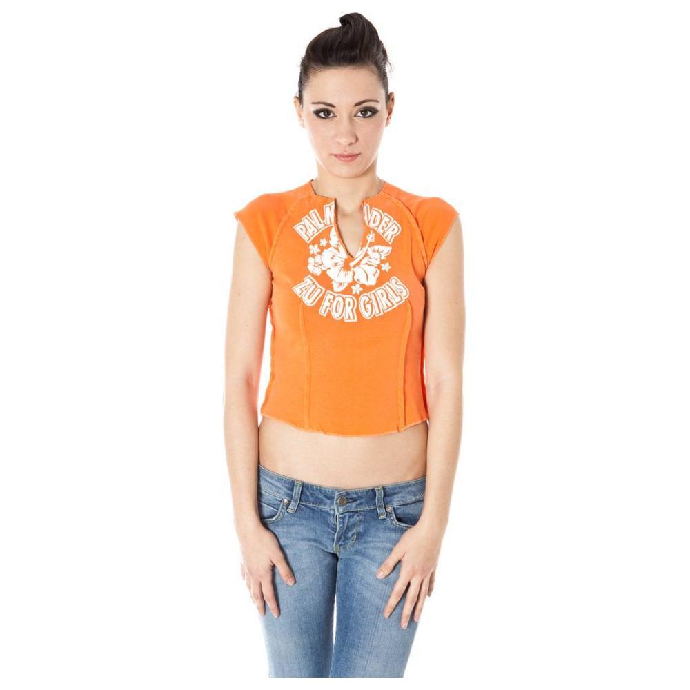 Zuelements Orange Cotton Unisex T-Shirt