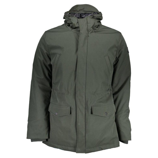 U.S. POLO ASSN. Green Polyester Men Jacket