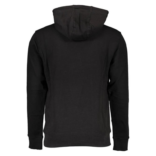 Tommy Hilfiger Black Cotton Men Sweater TO-16738-XXL