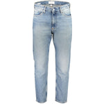 Calvin Klein Blue Cotton Men Jeans