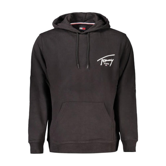 Tommy Hilfiger Black Cotton Men Sweater TO-31907-XXL