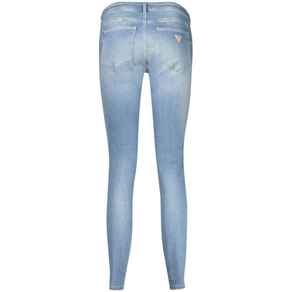 Guess Jeans Blue Cotton Jeans Denim