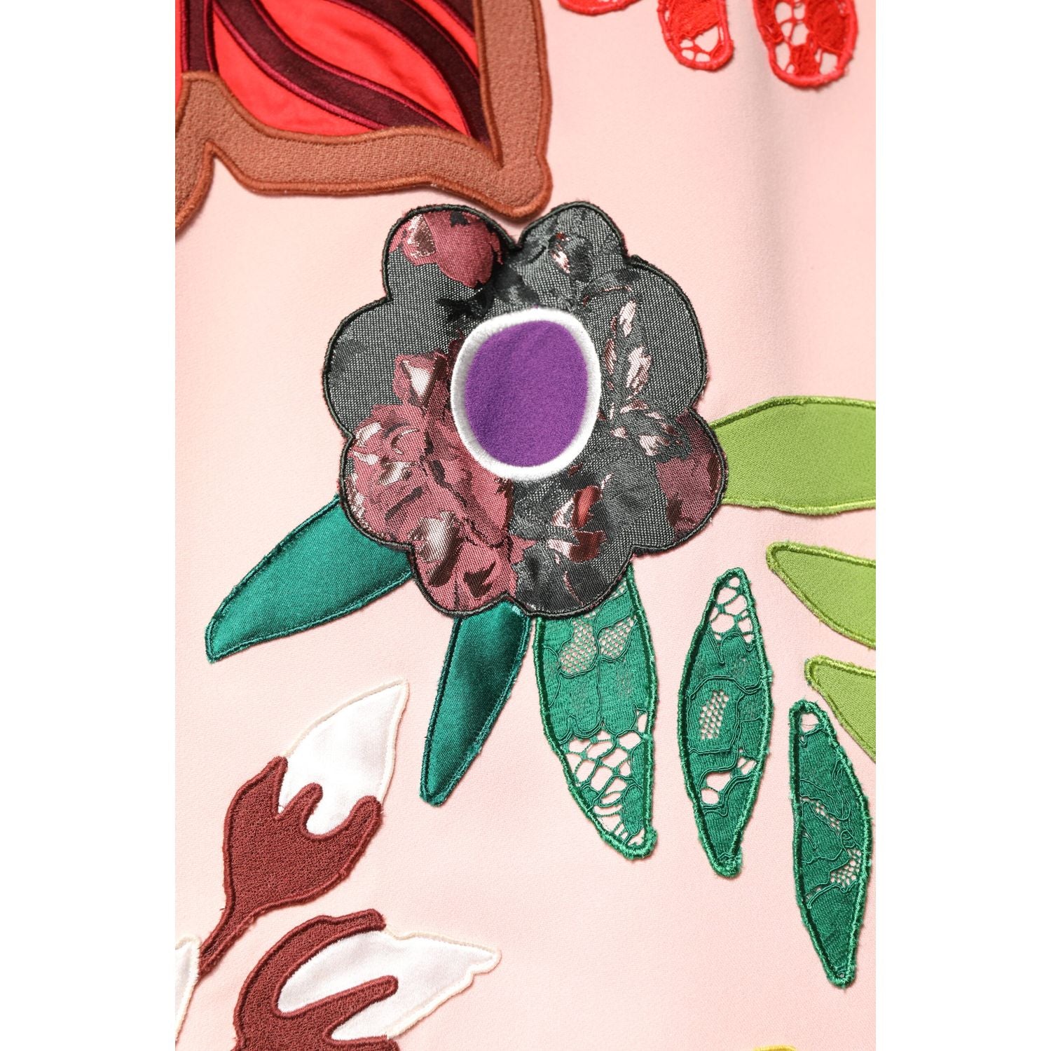 Dolce & Gabbana Pink Floral Print Spaghetti Strap Mini Dress