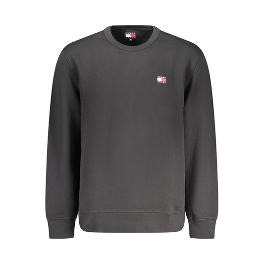 Tommy Hilfiger Black Cotton Men Sweater TO-35384-XL