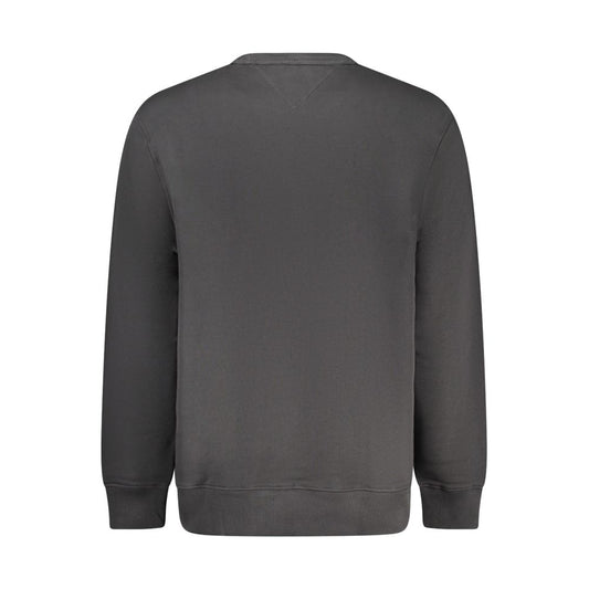 Tommy Hilfiger Black Cotton Men Sweater TO-35384-XL