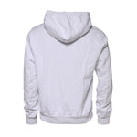 Dolce & Gabbana White Embossed Logo Hooded Sweatshirt Sweater