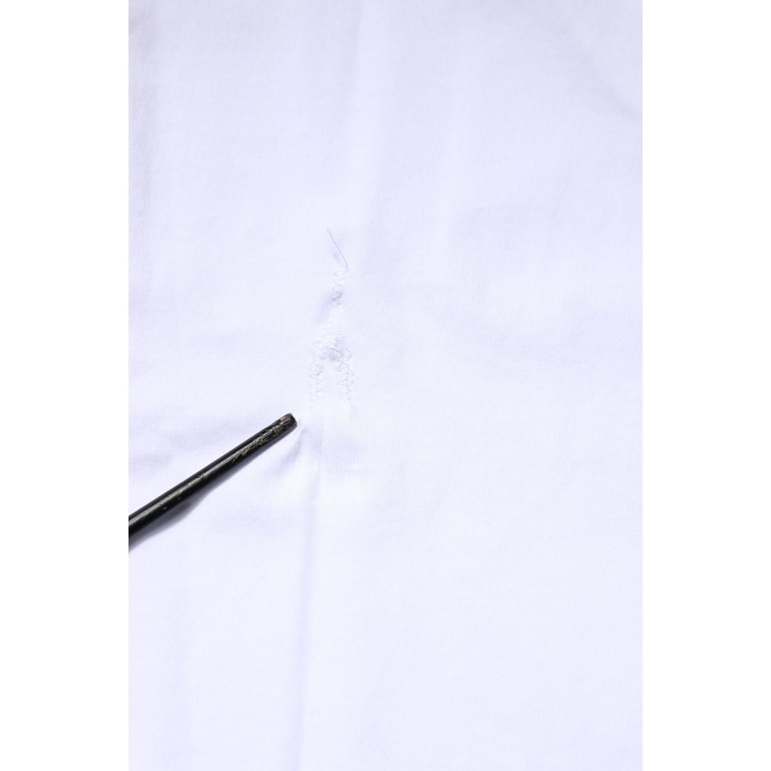 Dolce & Gabbana White Cotton Logo Patch Crew Neck T-shirt