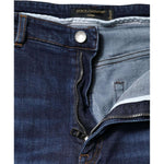 Dolce & Gabbana Blue Cotton High Waisted Cropped Denim Jeans PAN76165-44