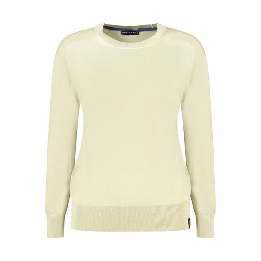 North Sails Green Cotton Women Sweater NO-35958-XS