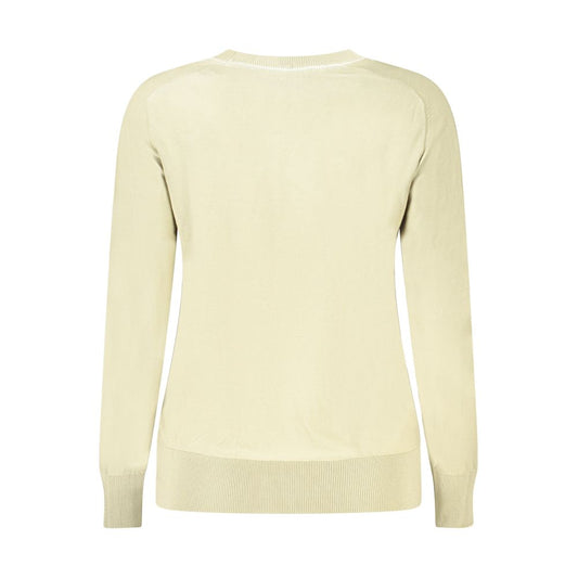 North Sails Green Cotton Women Sweater NO-35958-XS