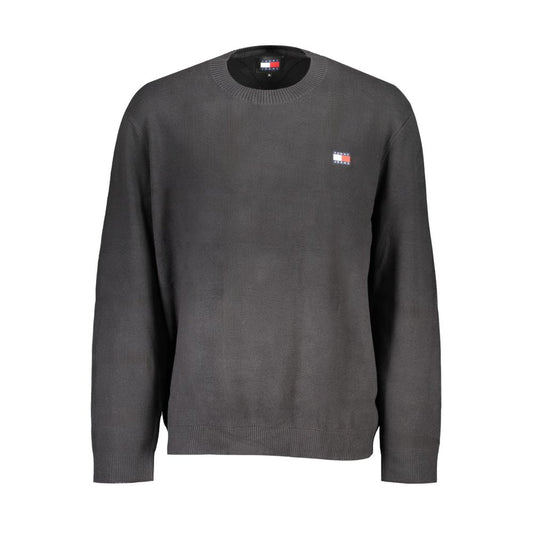 Tommy Hilfiger Black Cotton Sweater TO-30547-XXL