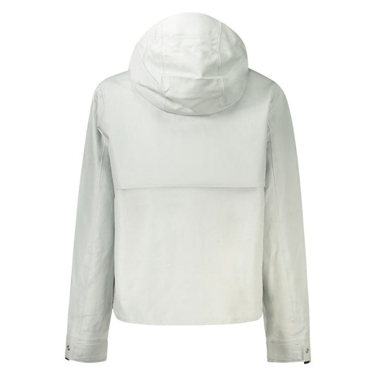 K-WAY Gray Linen Women Jacket KW-34238-S