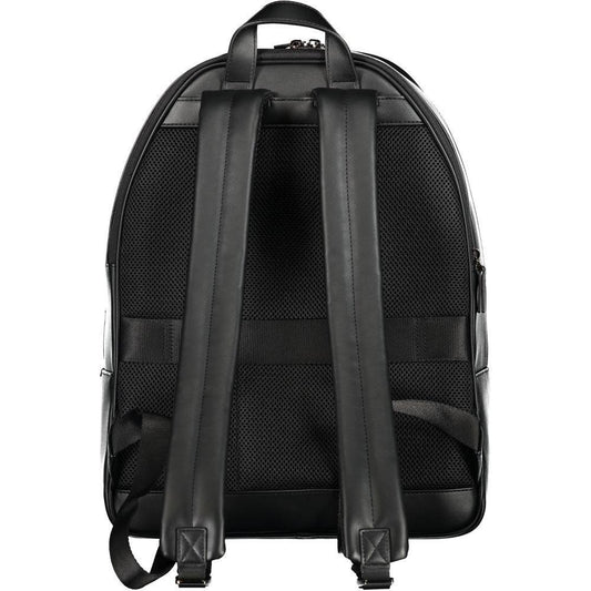 Tommy Hilfiger Black Polyester Backpack TO-30854