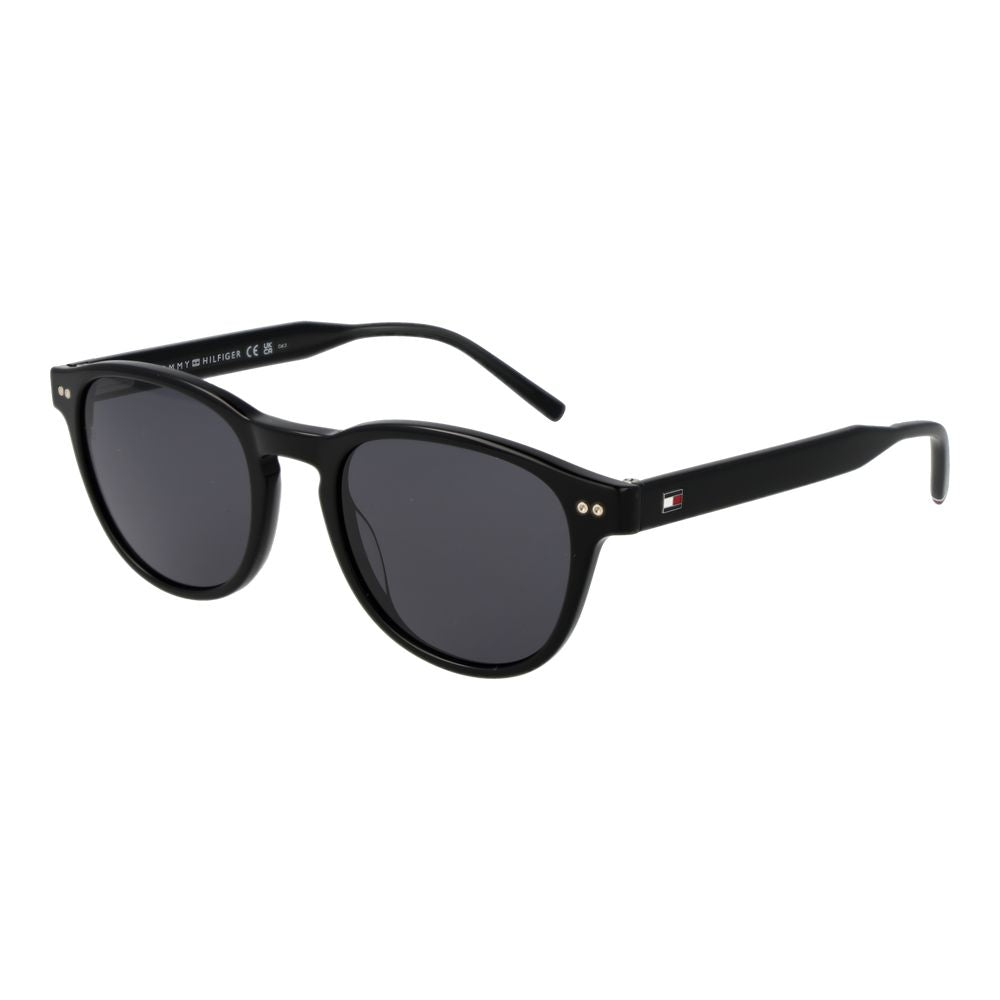 Tommy Hilfiger Black Men Sunglasses TO-1027236