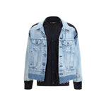 Junya Watanabe Denim Jacket with Cardigan JU-WOJ2061-S