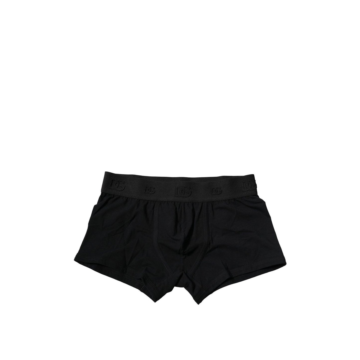 Dolce & Gabbana Black Cotton Stretch Regular Boxer Underwear BIK1275-4