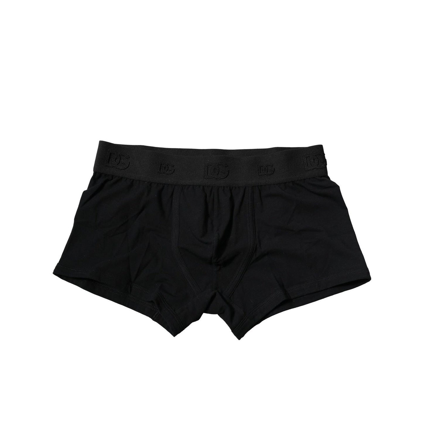 Dolce & Gabbana Black Cotton Stretch Regular Boxer Underwear BIK1275-4