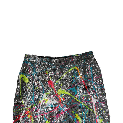 Dolce & Gabbana Multicolor Sequined Embellished Pants
