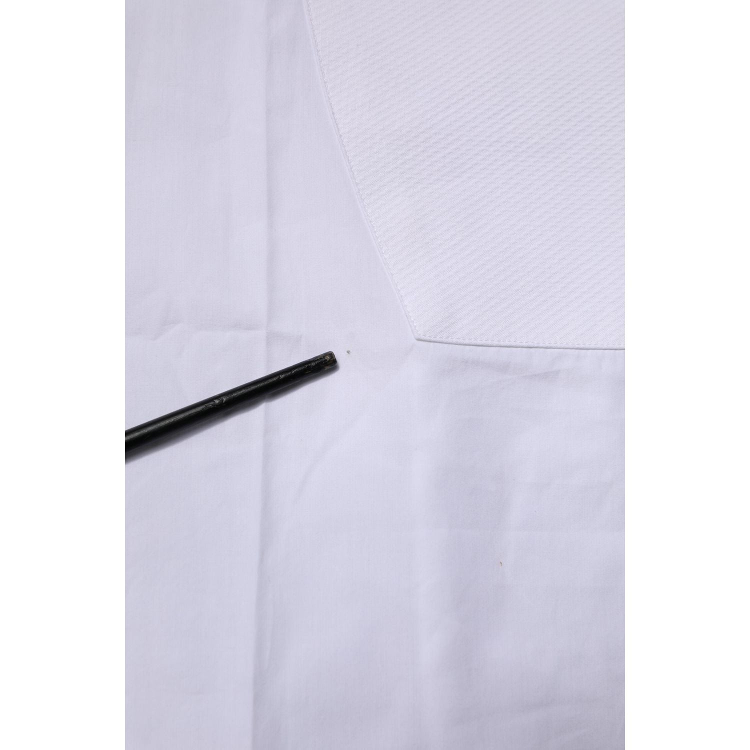 Dolce & Gabbana White Bib Cotton Poplin GOLD Formal Shirt