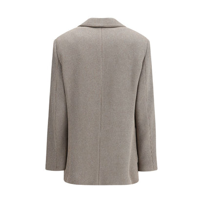 Brunello Cucinelli Gold Cotton Coat