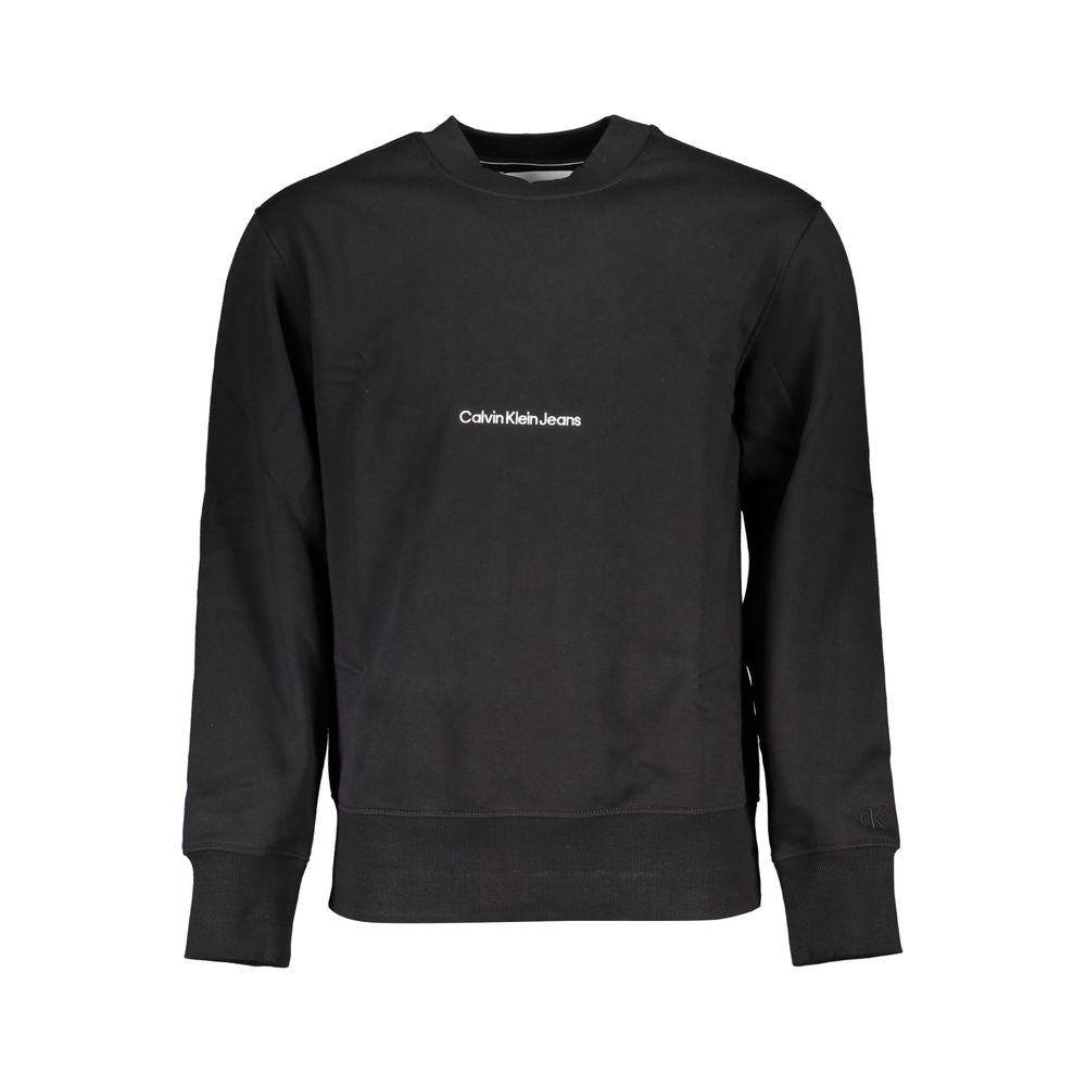 Calvin Klein Black Cotton Men Sweater
