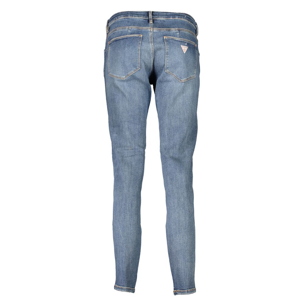 Guess Jeans Blue Organic Cotton Women Jeans