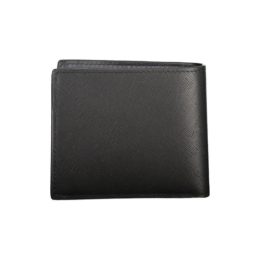 Tommy Hilfiger Black Leather Wallet TO-30730