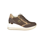 Laura Biagiotti Brown Polyester Women Sneaker