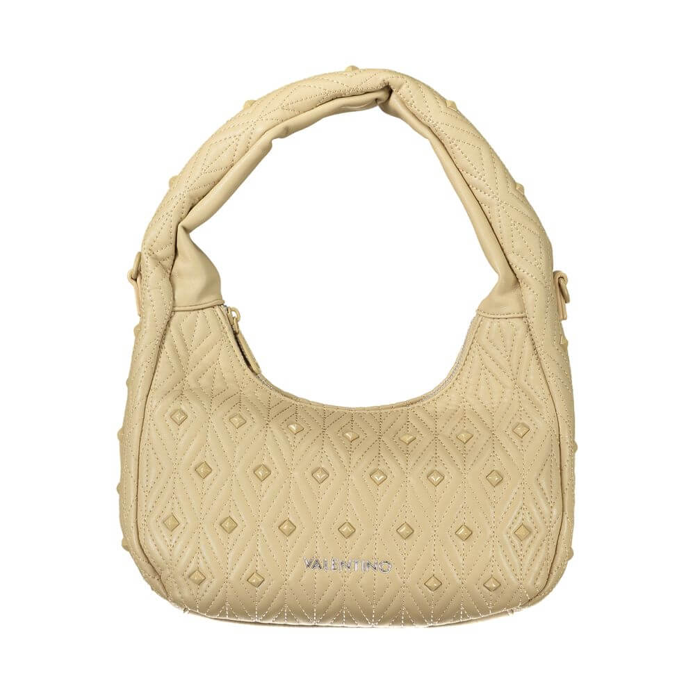 Front view with bag zipped and handles upright.