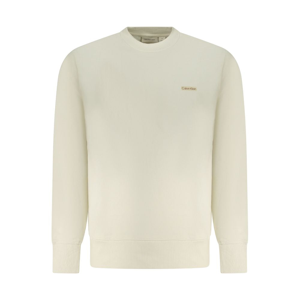 Calvin Klein Beige Cotton Sweater CA-38365-S