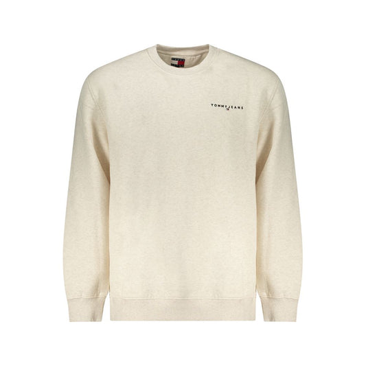 Tommy Hilfiger Beige Cotton Men Sweater