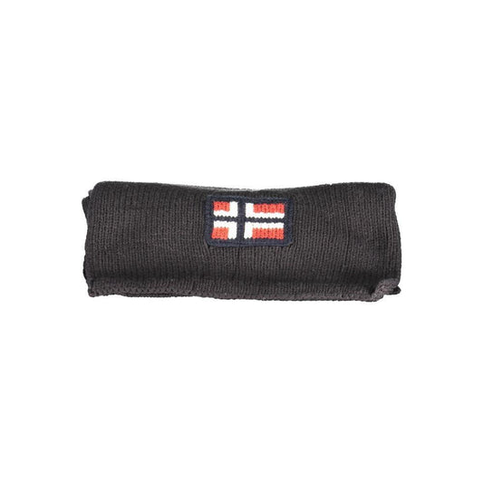 Norway 1963 Black Marabou Men Scarf