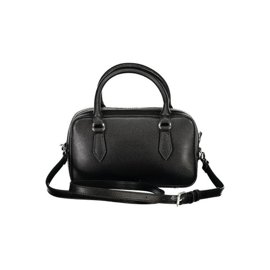 Mario Valentino Black Polyethylene Women Handbag