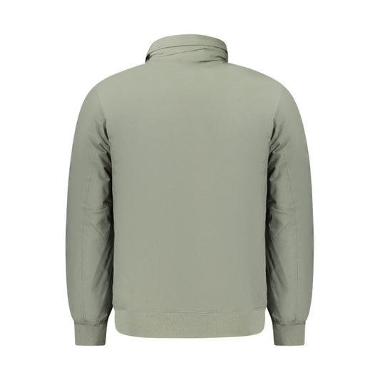 K-WAY Green Polyamide Men Jacket KW-34206-M