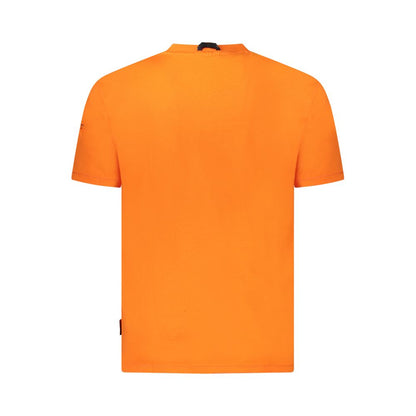 Napapijri Orange Cotton T-Shirt