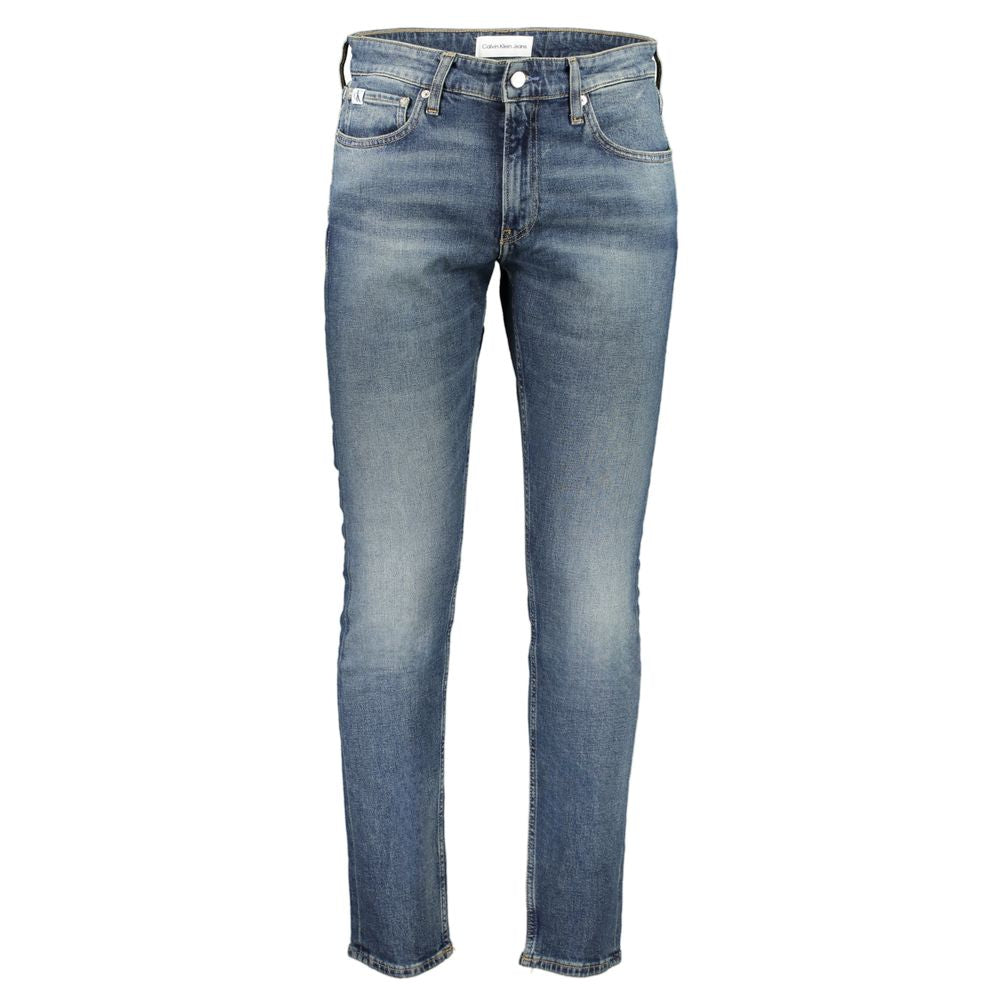 Calvin Klein Blue Cotton Jeans Denim