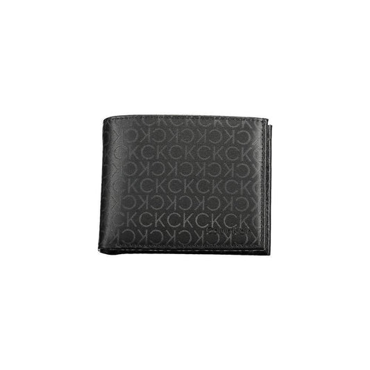 Calvin Klein Black Polyester Men Wallet CA-38159