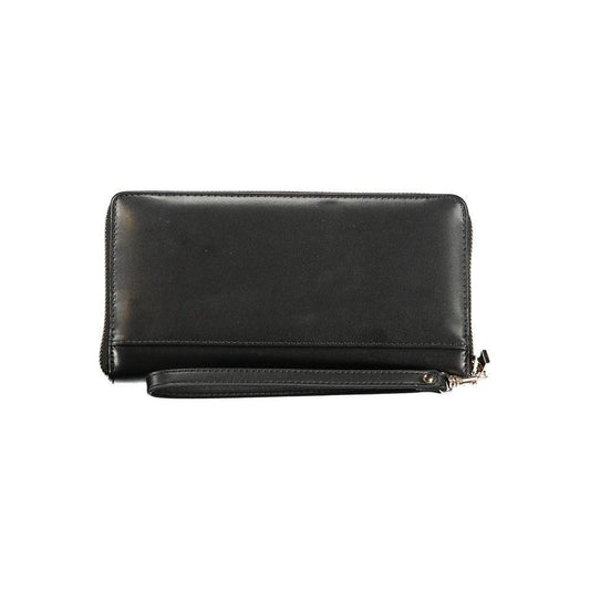Guess Jeans Black Polyethylene Wallet