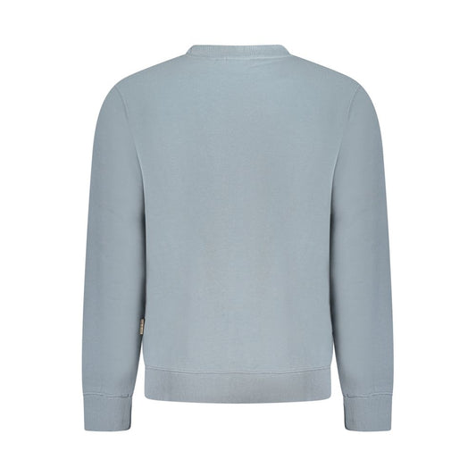 Napapijri Gray Cotton Men Sweater NA-35687-S