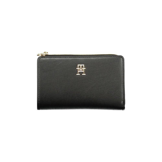 Tommy Hilfiger Black Polyethylene Women Wallet