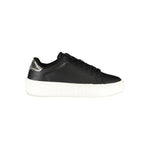 Tommy Hilfiger Black Leather Women Sneaker TO-25023-EU36/US6